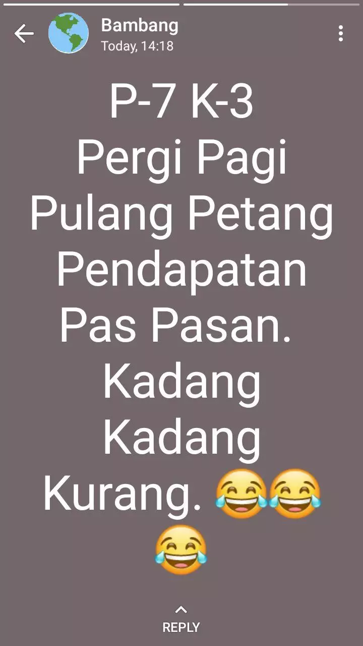 status wa pas ngenes banget nih © Twitter status wa pas ngenes banget nih © Twitter