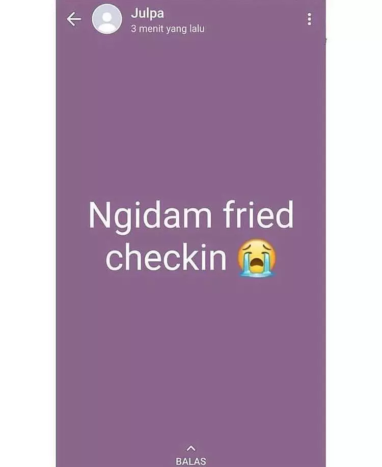 status wa pas ngenes banget nih © Twitter status wa pas ngenes banget nih © Twitter
