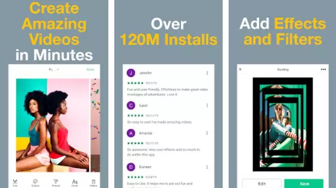 Aplikasi edit video TikTok © 2022 brilio.net