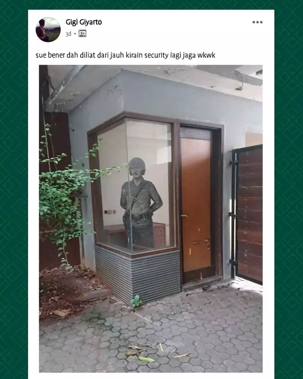 status medsos pas driver ojol bingung © Instagram