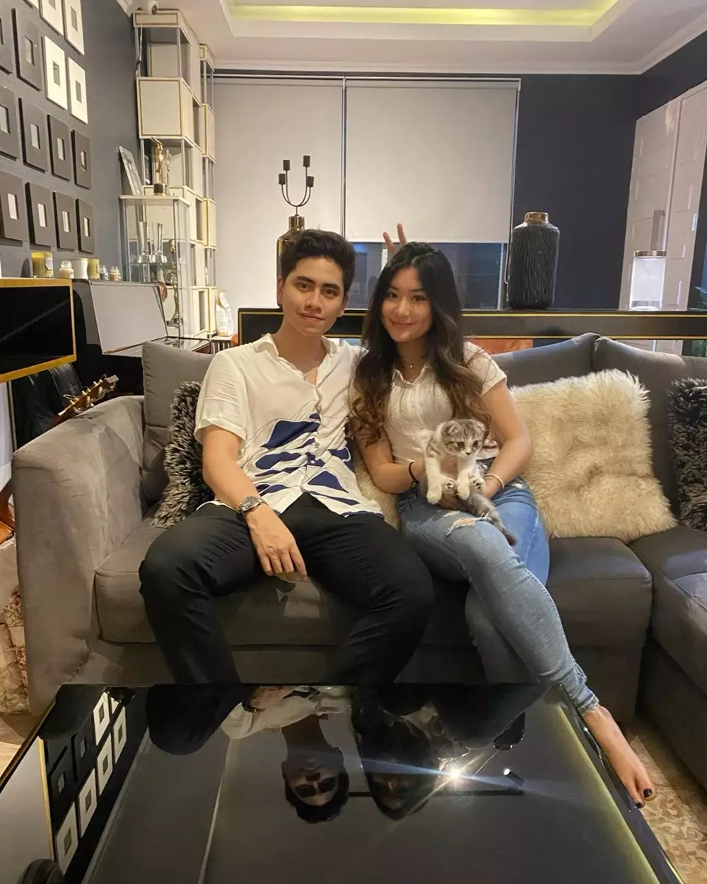 Potret mesra Athalla Naufal dan Shannon Wong © Instagram Potret mesra Athalla Naufal dan Shannon Wong © Instagram