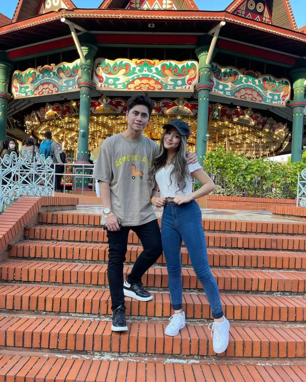 Potret mesra Athalla Naufal dan Shannon Wong © Instagram Potret mesra Athalla Naufal dan Shannon Wong © Instagram