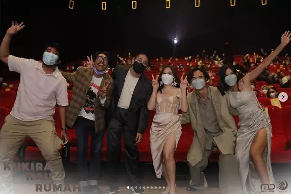 Prilly dan pemain Ku Kira Kau Rumah Instagram