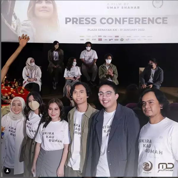 Prilly dan pemain Ku Kira Kau Rumah Instagram