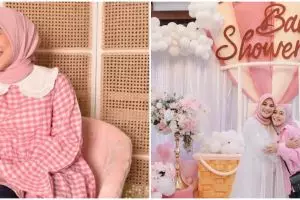 7 Potret Lesty Kejora di acara baby shower Aurel, gayanya bak ABG