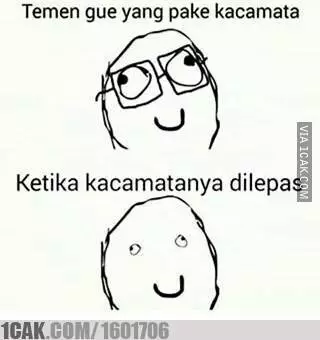 momen lucu dirasakan orang berkacamata © berbagai sumber momen lucu dirasakan orang berkacamata © berbagai sumber