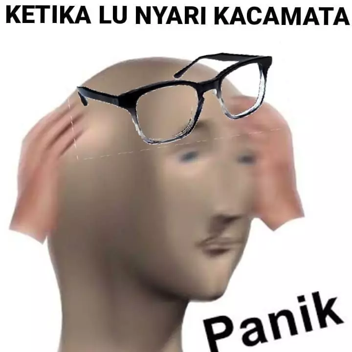 momen lucu dirasakan orang berkacamata © berbagai sumber momen lucu dirasakan orang berkacamata © berbagai sumber