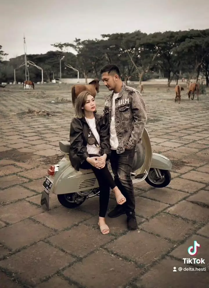potret delta hesti dan tom liwafa dari pacaran hingga kini © instagram