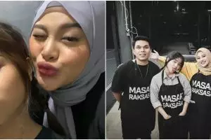 7 Potret kebersamaan Aurel Hermansyah dan Fuji, bak sahabatan