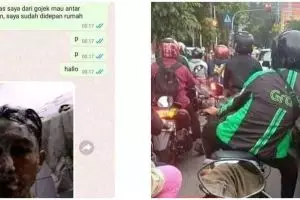 13 Chat lucu bikin pelanggan ojek online marah, emang ngeselin