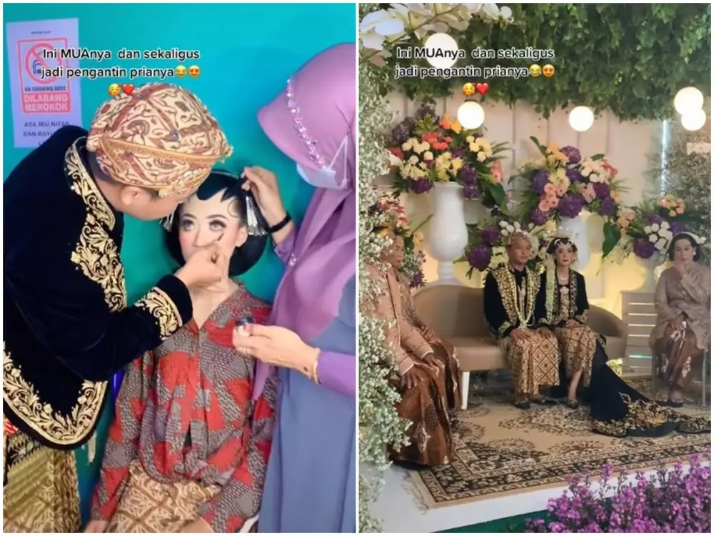 mua sekaligus pengantin © TikTok