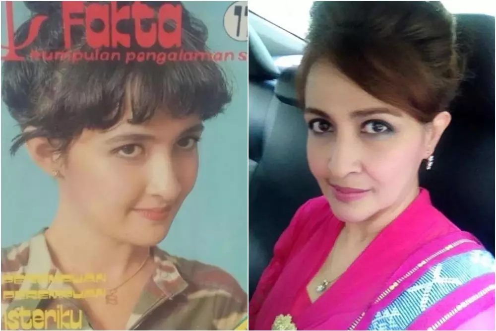 potret dulu dan kini shirley malinton © instagram potret dulu dan kini shirley malinton © instagram