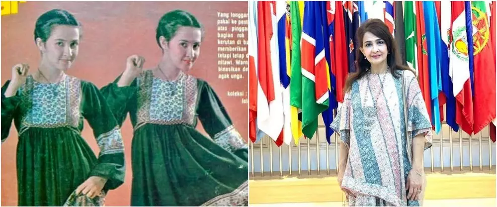 potret dulu dan kini shirley malinton © instagram potret dulu dan kini shirley malinton © instagram