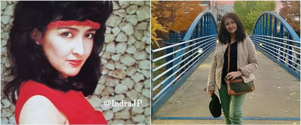 potret dulu dan kini shirley malinton © instagram potret dulu dan kini shirley malinton © instagram