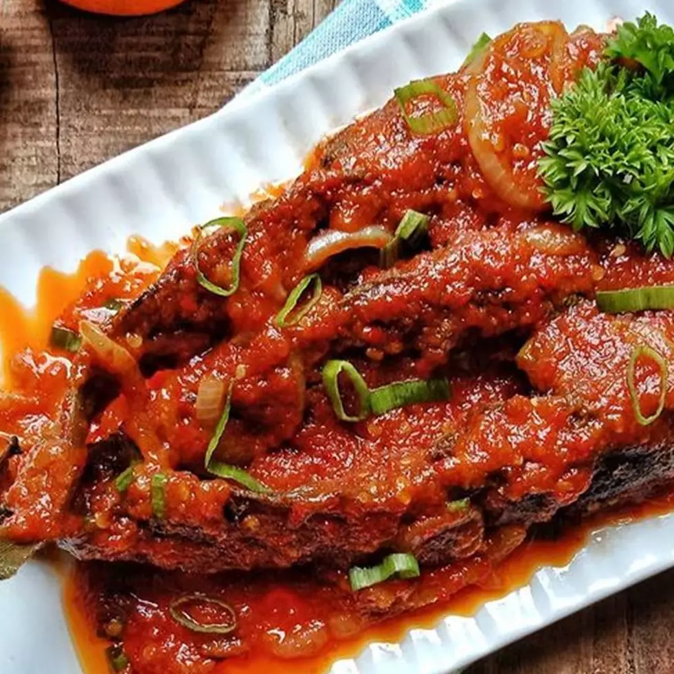 Resep lele goreng saus Padang, daging antilembek dan pedasnya nendang