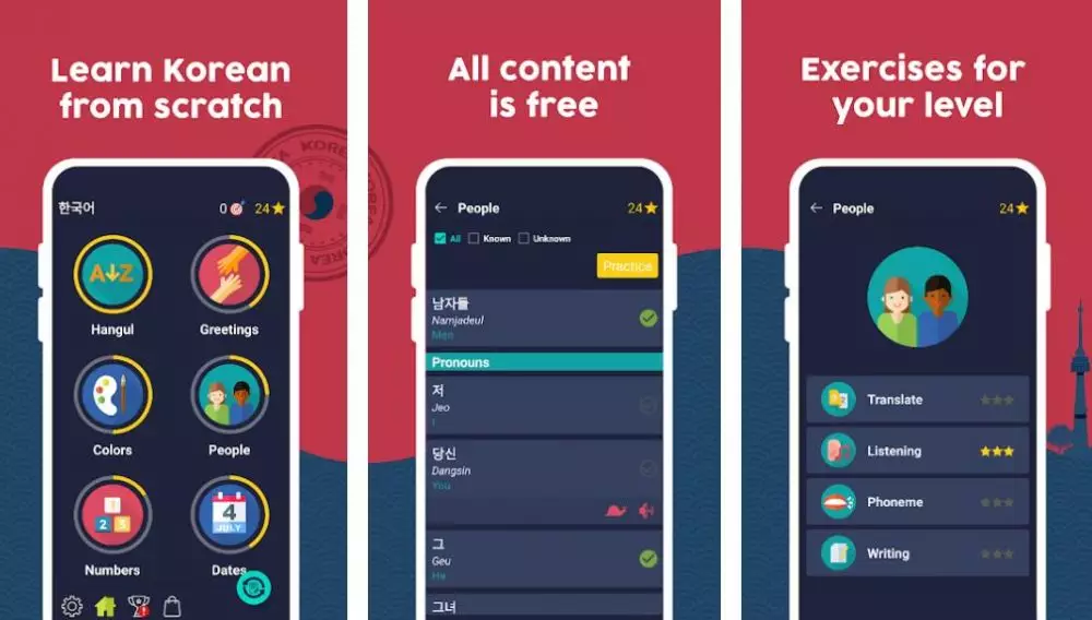 Aplikasi belajar bahasa Korea © 2022 brilio.net