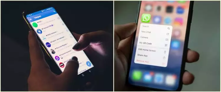 Cara memindahkan stiker Telegram ke WhatsApp, tanpa aplikasi tambahan