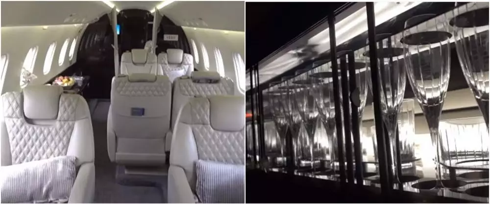 penampakan jet pribadi seleb © berbagai sumber