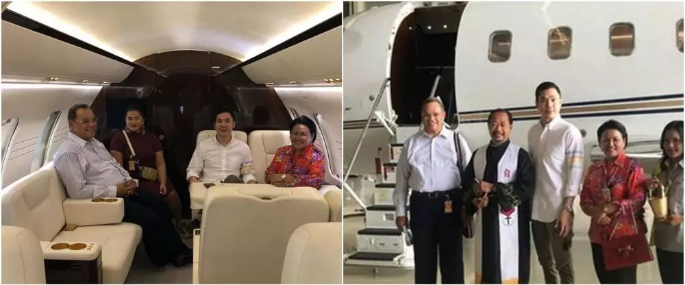 penampakan jet pribadi seleb © berbagai sumber