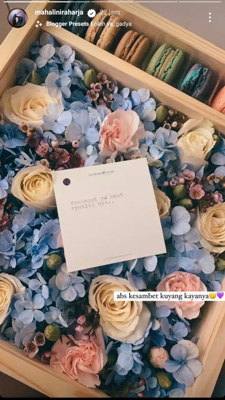 Mahalini Raharja pertama kali bertemu Nathalie  © 2022 Instagram