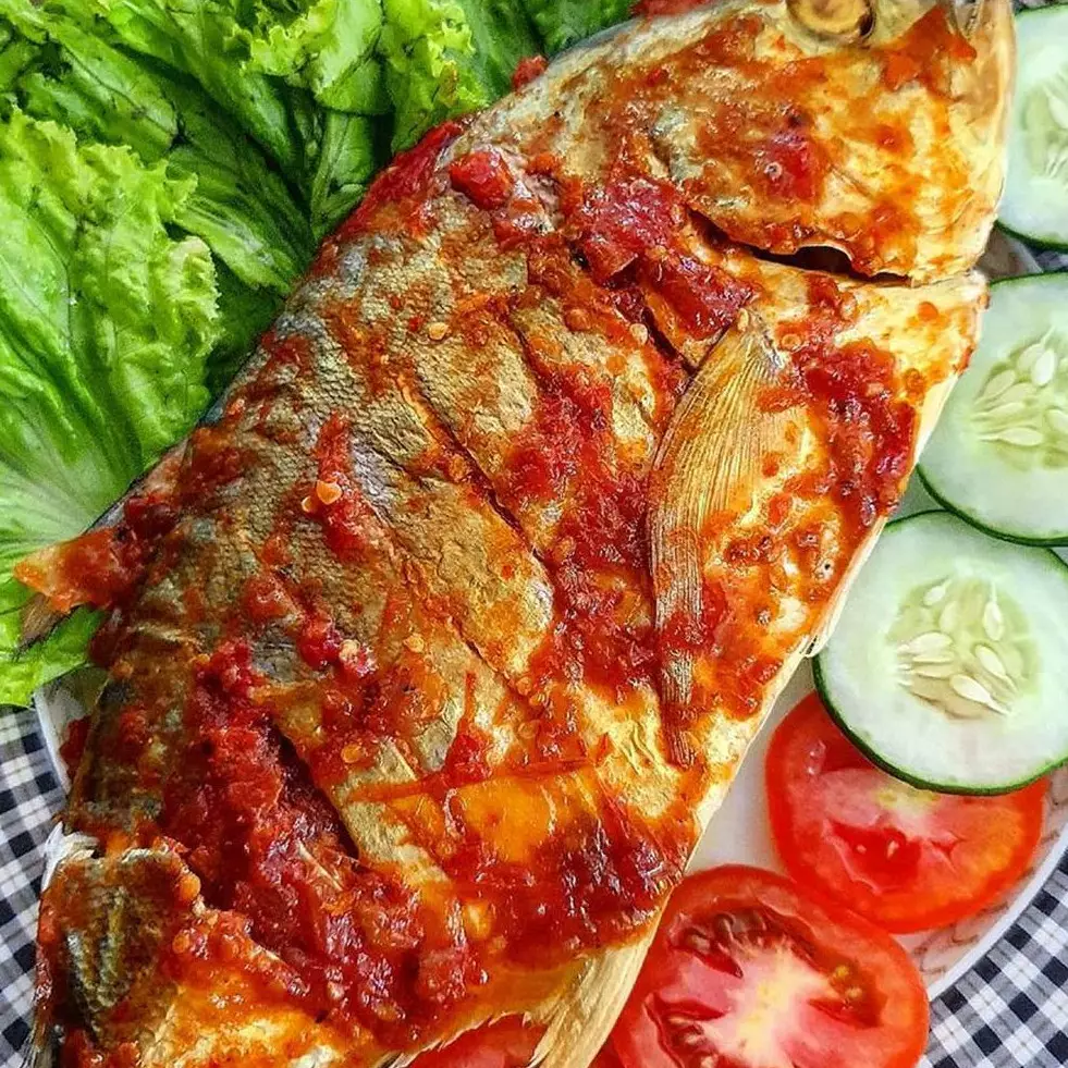 Resep ikan bobara bakar rica, enak, sederhana, dan pedas nampol banget
