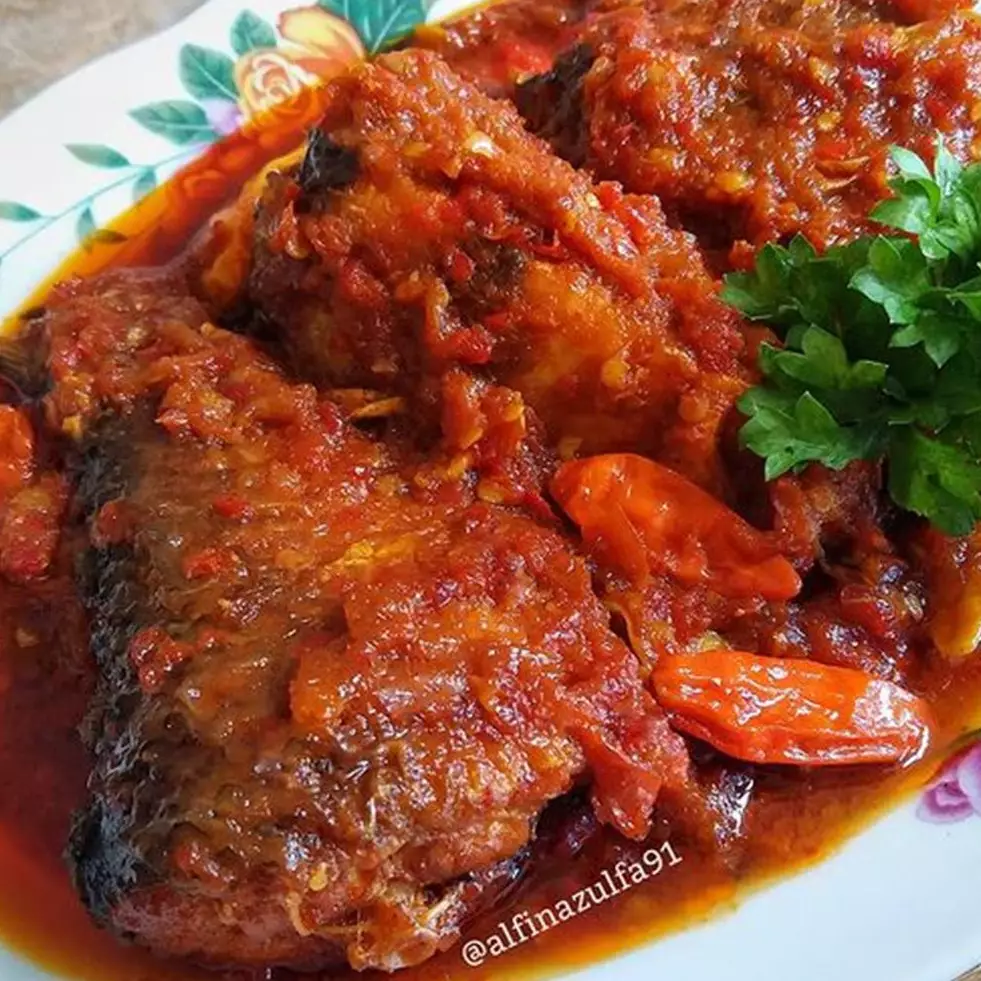 Resep bandeng bumbu merah, antiamis, enak, dan mudah dibuat