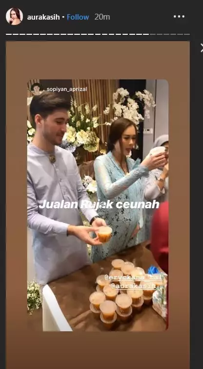 Momen baby shower penyanyi © berbagai sumber