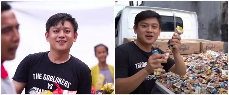 Viral, YouTuber Bobon Santoso bagi-bagi puluhan ribu bakso di Bali