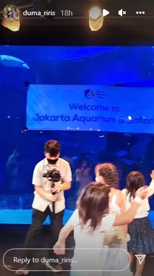 momen Judika rayakan ultah anak bertema seaworld © berbagai sumber