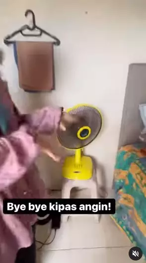 Penampakan kamar ART Tya Ariestya © Instagram