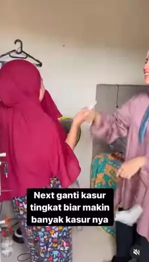 Penampakan kamar ART Tya Ariestya © Instagram