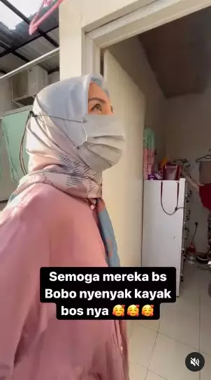 Penampakan kamar ART Tya Ariestya © Instagram