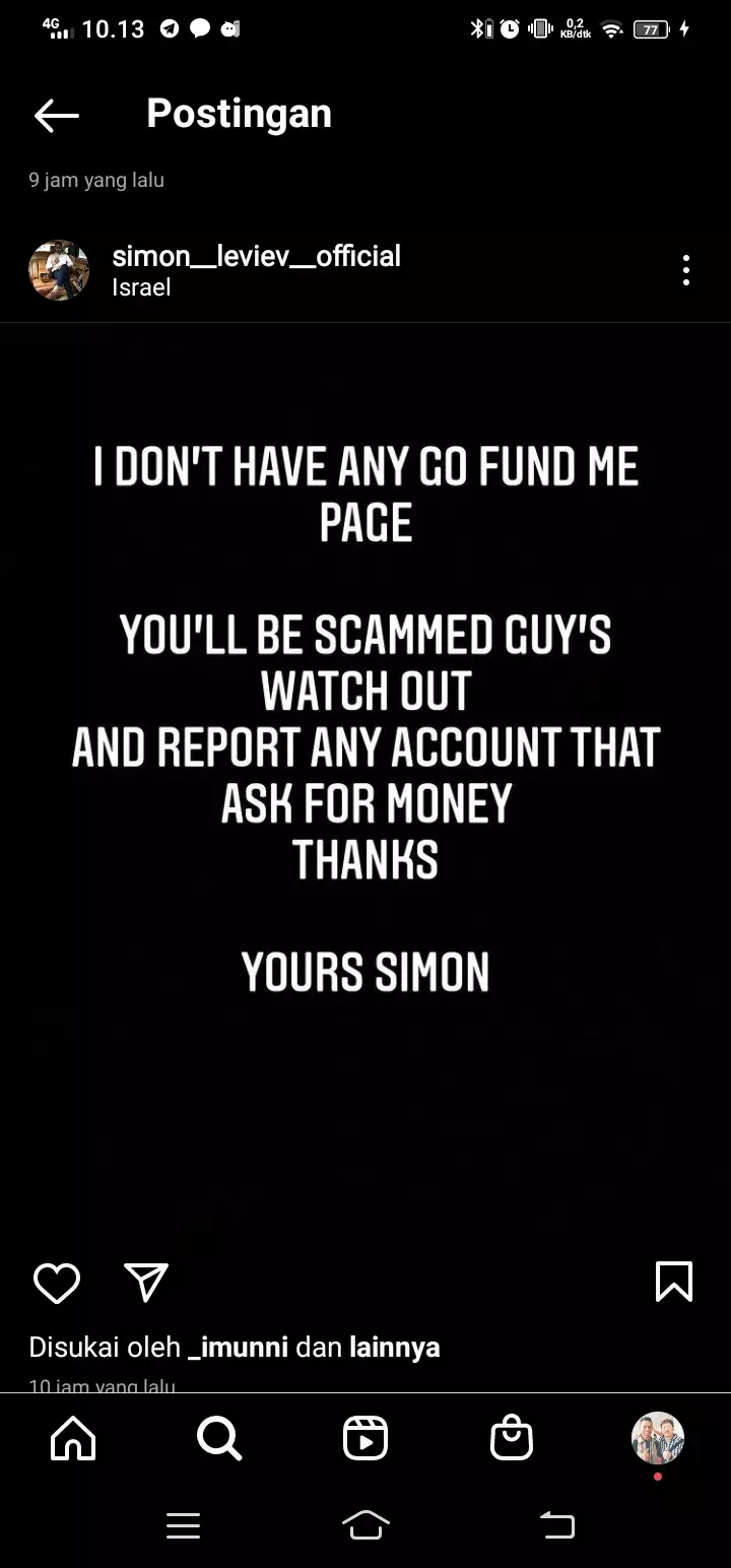  fakta Simon Leviev Instagram