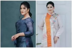 11 Pemotretan Kahiyang Ayu pakai gaun biru, hasilnya bagai lukisan