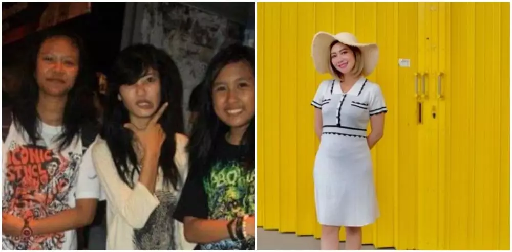Potret dulu dan kini Delta Hesti © Instagram Potret dulu dan kini Delta Hesti © Instagram