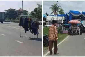 13 Penampakan lucu di tengah jalan ini bikin terkejut