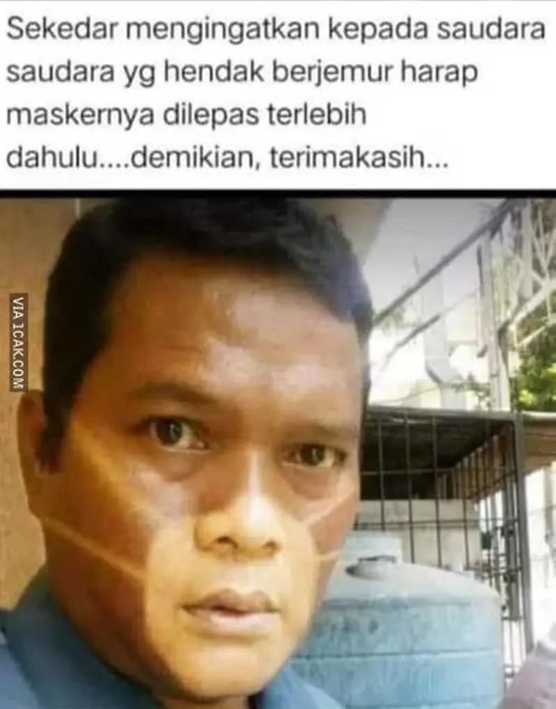 akibat terkena sinar matahari © berbagai sumber