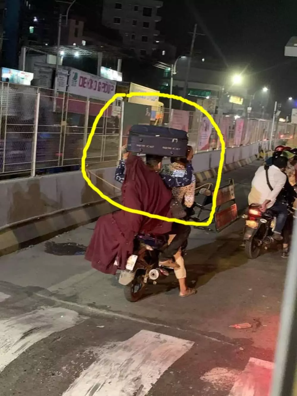 potret orang harus susah payah © Instagram