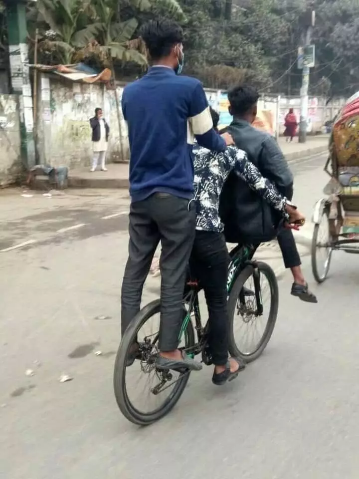 potret orang harus susah payah © Instagram