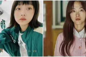 9 Beda peran Lee Yoo-mi di serial Squid Game vs All of Us Are Dead