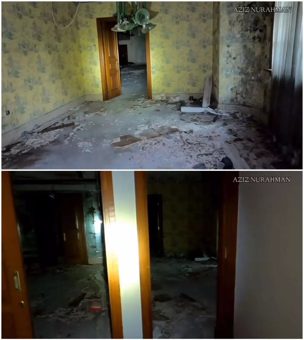 rumah mewah desain unik terbengkalai © YouTube