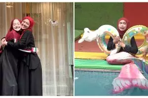 Bikin konten bareng, ini 9 momen kompak Ria Ricis & Chandrika Chika