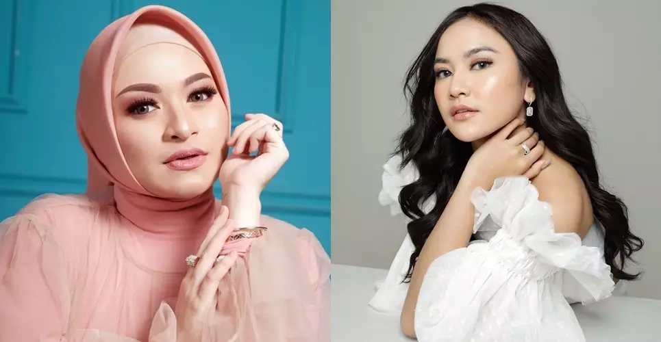 beda gaya Nathalie Holscher dan Mahalini Raharja Instagram
