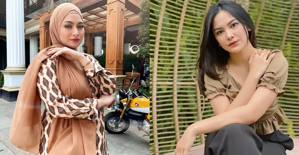 beda gaya Nathalie Holscher dan Mahalini Raharja Instagram