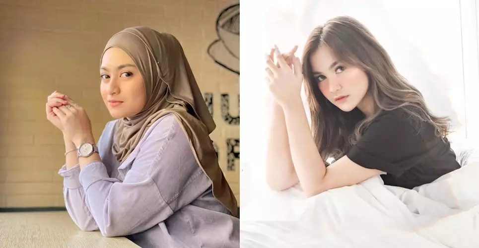 beda gaya Nathalie Holscher dan Mahalini Raharja Instagram