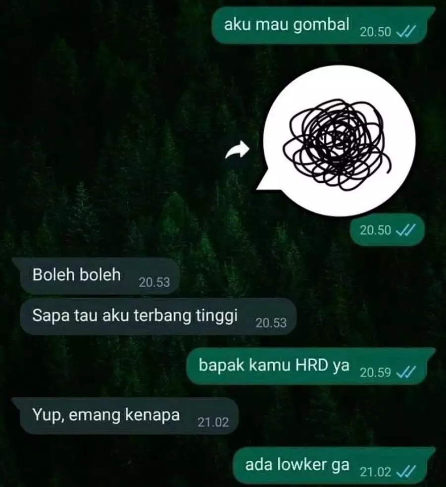 chat yang penting gaya dulu deh © Instagram chat yang penting gaya dulu deh © Instagram