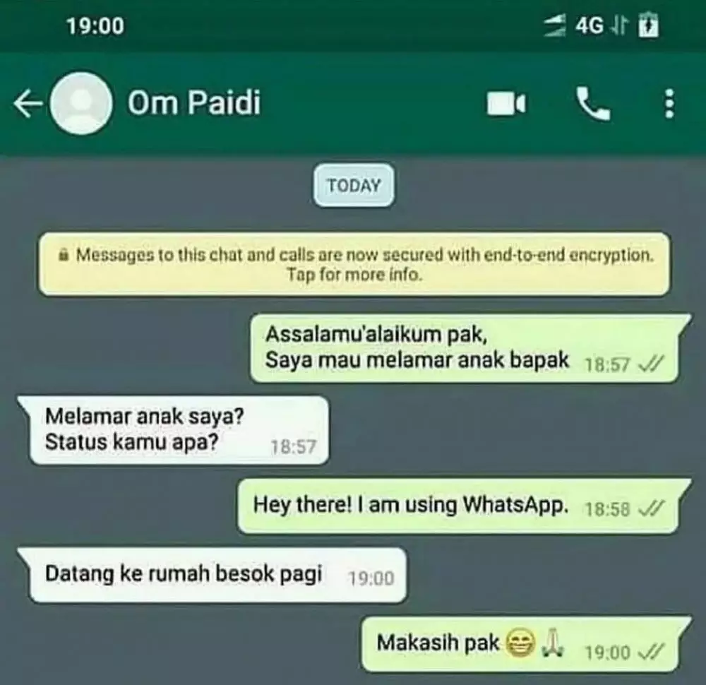 chat yang penting gaya dulu deh © Instagram chat yang penting gaya dulu deh © Instagram