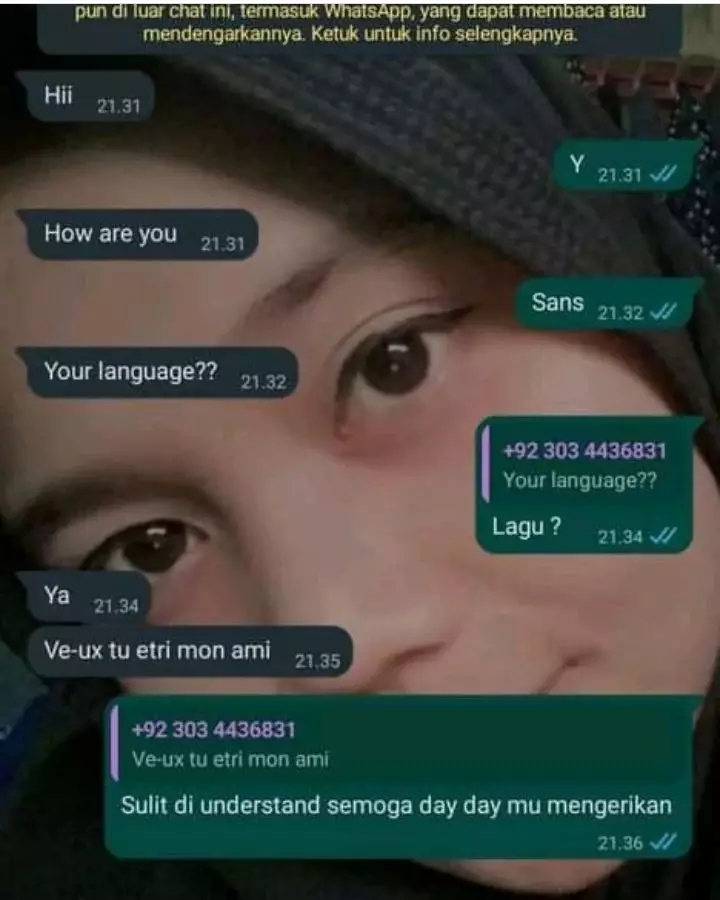 chat yang penting gaya dulu deh © Instagram chat yang penting gaya dulu deh © Instagram