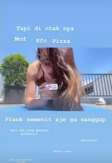 Momen Amanda Manopo saat olahraga © berbagai sumber Momen Amanda Manopo saat olahraga © berbagai sumber