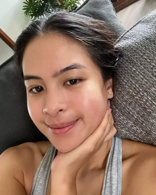 Potret natural Maudy Ayunda tanpa makeup © Instagram Potret natural Maudy Ayunda tanpa makeup © Instagram